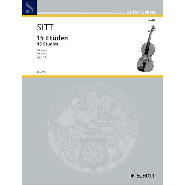 Sitt, Hans - 15 Etudes op. 116