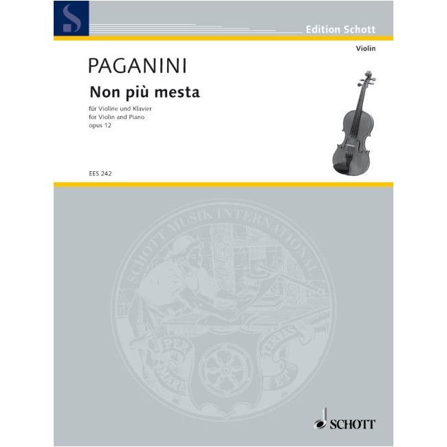 Paganini, Niccolò - Non piu mesta op. 12