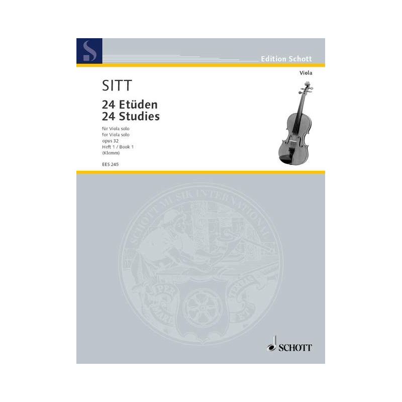 Sitt, Hans - 24 Etüden aus op. 32