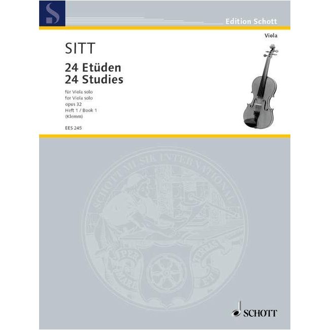 Sitt, Hans - 24 Etüden aus op. 32