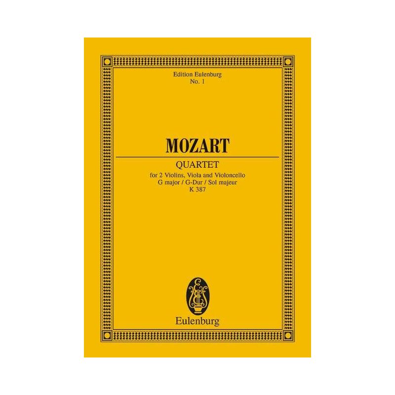 Mozart, Wolfgang Amadeus - String Quartet G major KV 387