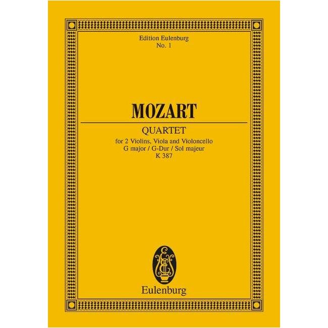Mozart, Wolfgang Amadeus - String Quartet G major KV 387