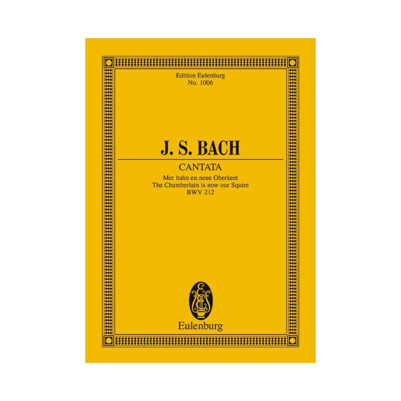Bach, Johann Sebastian - Cantata No. 212 BWV 212