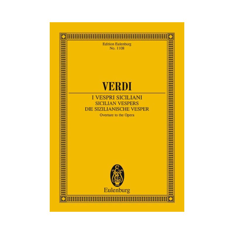 Verdi, Giuseppe Fortunino Francesco - Sicilian Vespers