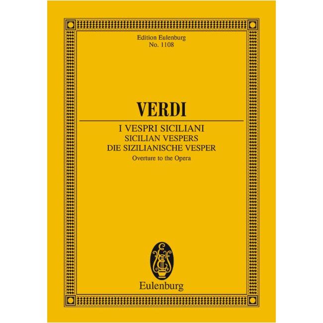 Verdi, Giuseppe Fortunino Francesco - Sicilian Vespers