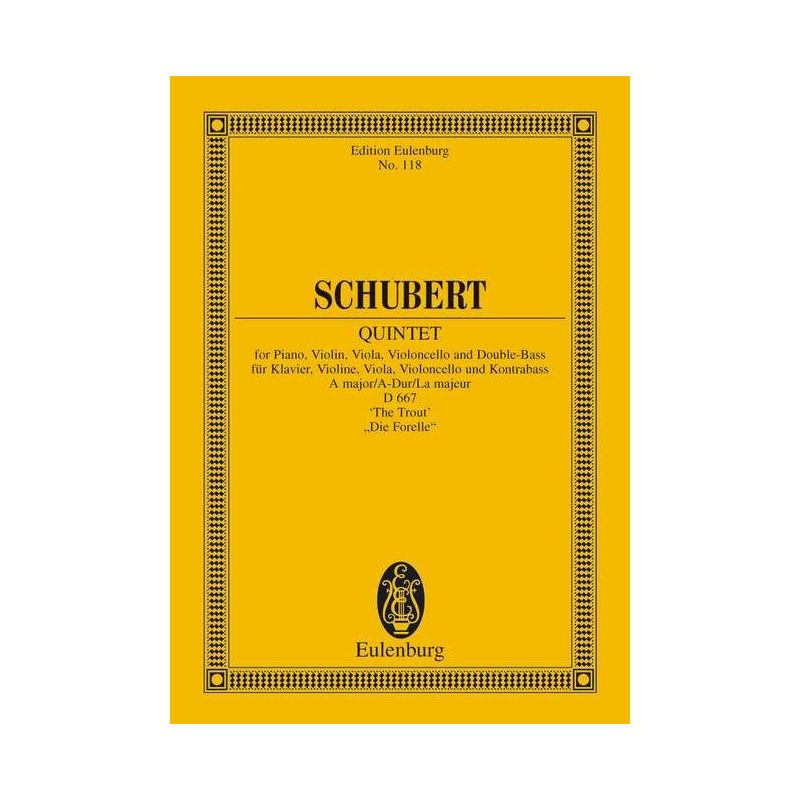 Schubert, Franz - Quintet A major op. 114 D 667