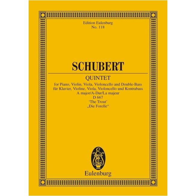Schubert, Franz - Quintet A major op. 114 D 667