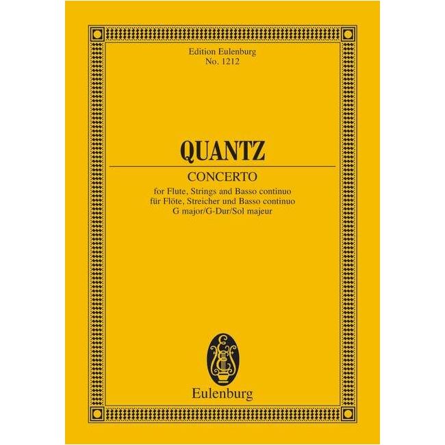 Quantz, Johann Joachim - Concerto G major