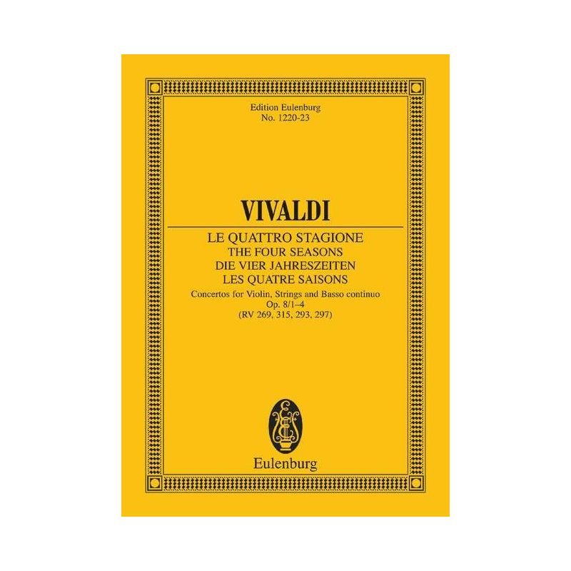Vivaldi, Antonio - The Four Seasons op. 8/1 RV 269 / PV 241