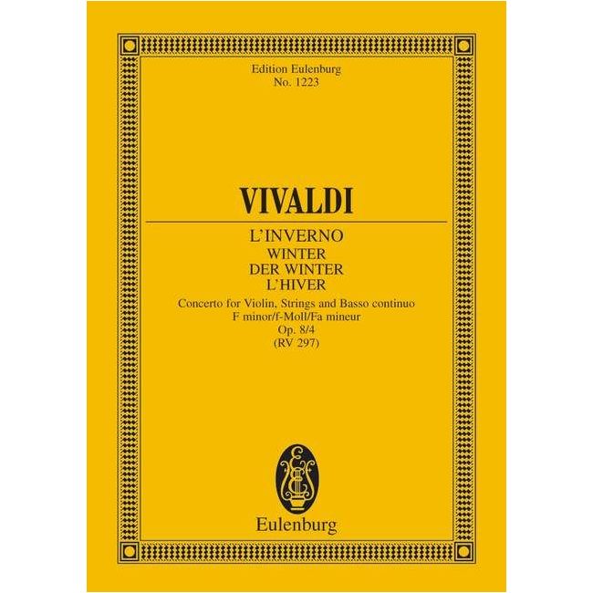 Vivaldi, Antonio - The Four Seasons op. 8/4 RV 297 / PV 442
