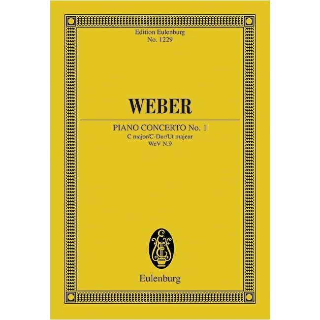 Weber, Carl Maria von - Concerto No. 1 C major WeV N.9