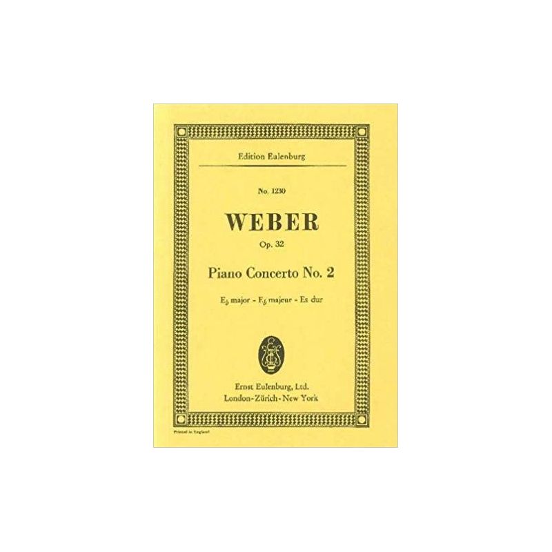 Weber, Carl Maria von - Concerto No. 2 Eb major op. 32 JV 155