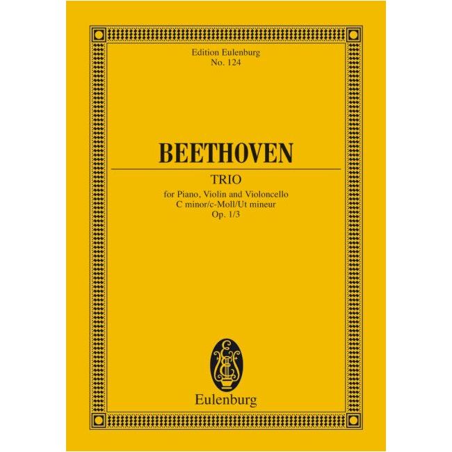 Beethoven, Ludwig van - Piano Trio No. 3 C minor op. 1/3