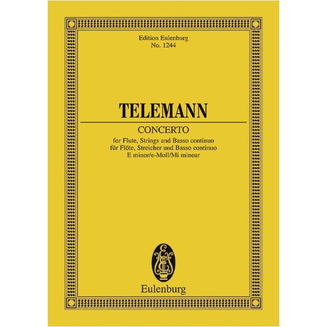 Telemann, Georg Philipp - Concerto E minor