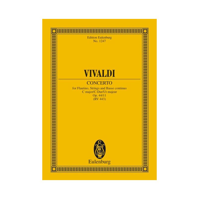 Vivaldi, Antonio - Concerto C major op. 44/11 RV 443 / PV 79