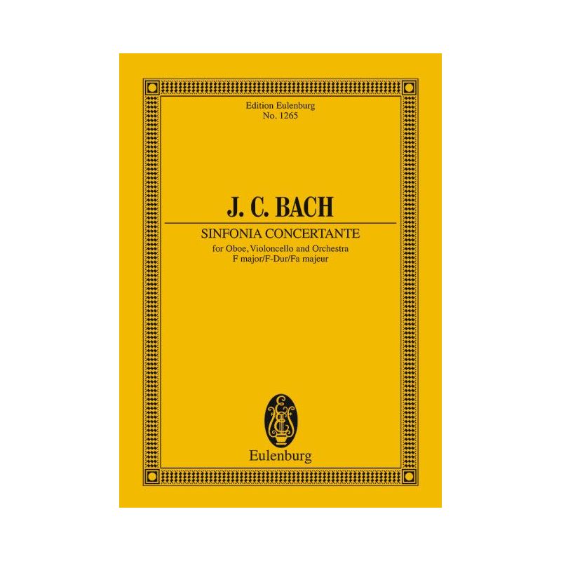 Bach, Johann Christian - Sinfonia concertante in F major