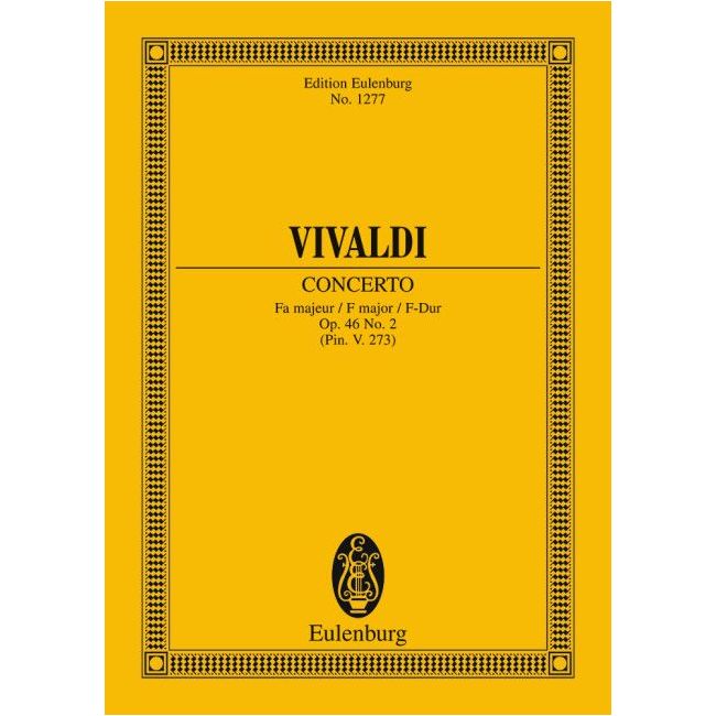 Vivaldi, Antonio - Concerto F Major op. 46/2 RV 569 / PV 273