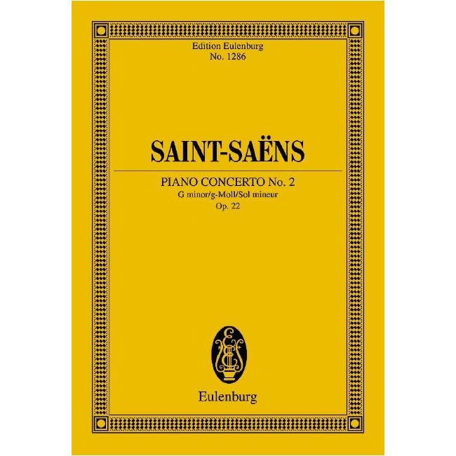 Saint-Saëns, Camille - Concerto No. 2 G minor op. 22