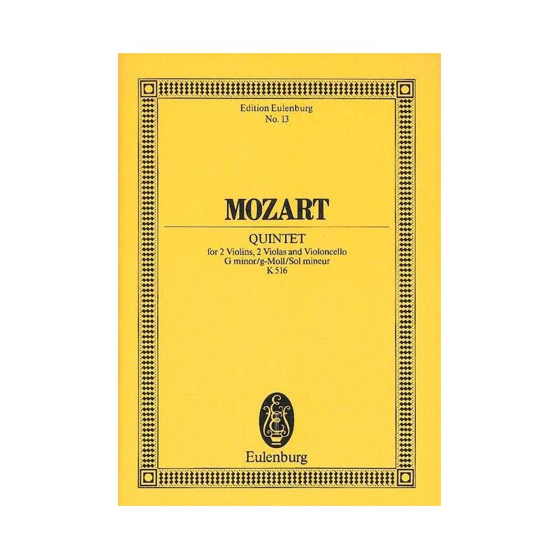 Mozart, Wolfgang Amadeus - String Quintet G minor KV 516