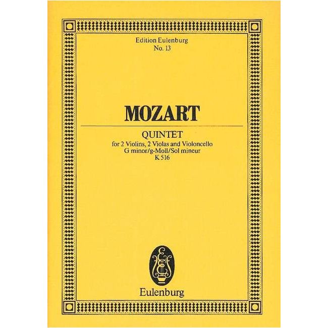 Mozart, Wolfgang Amadeus - String Quintet G minor KV 516
