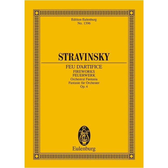 Stravinsky, Igor - Feu d'artifice - Fireworks op. 4