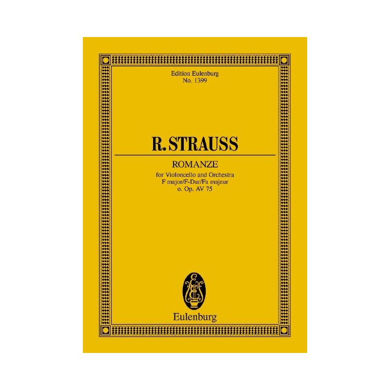 Strauss, Richard - Romanze F Major o. Op. AV. 75