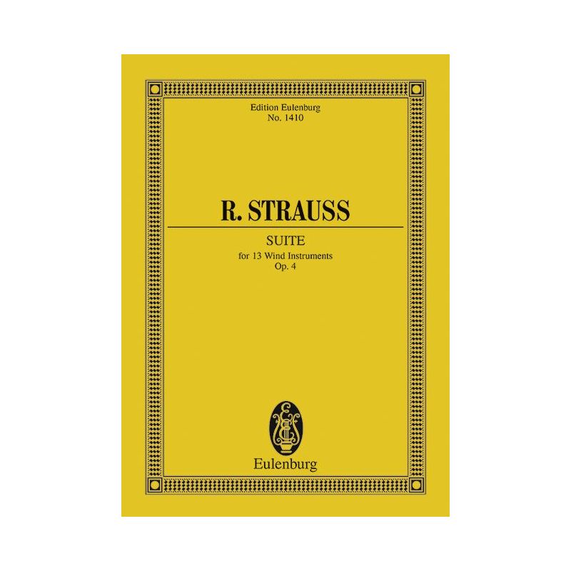 Strauss, Richard - Suite Bb major op. 4 TrV 132