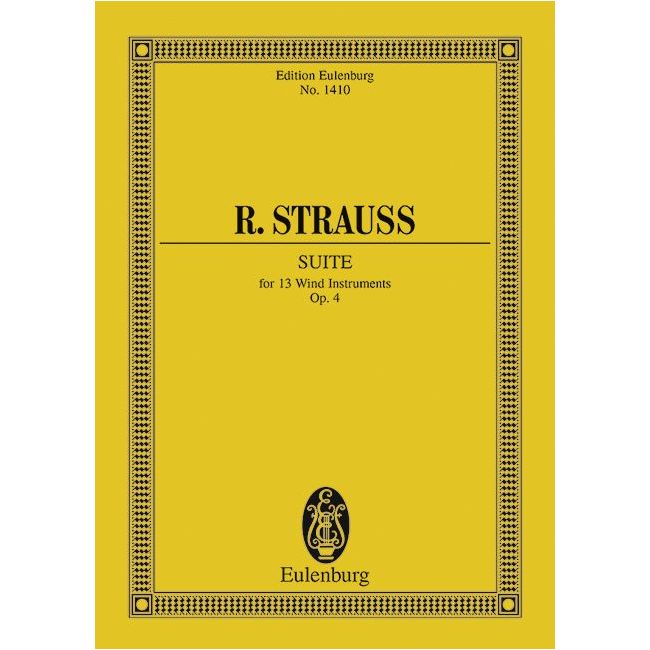 Strauss, Richard - Suite Bb major op. 4 TrV 132