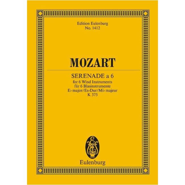 Mozart, Wolfgang Amadeus - Serenade a 6 Eb major KV 375