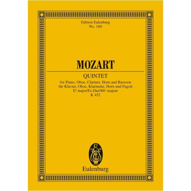 Mozart, Wolfgang Amadeus - Quintet Eb major KV 452