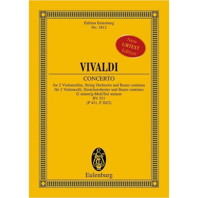 Vivaldi, Antonio - Concerto G minor RV 531 (P 411, F III/2)