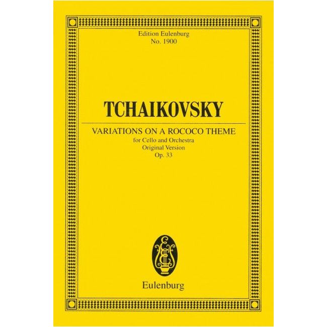 Tchaikovsky, Peter Iljitsch - Variations on a Rococo Theme for Cello and Orchestra op. 33