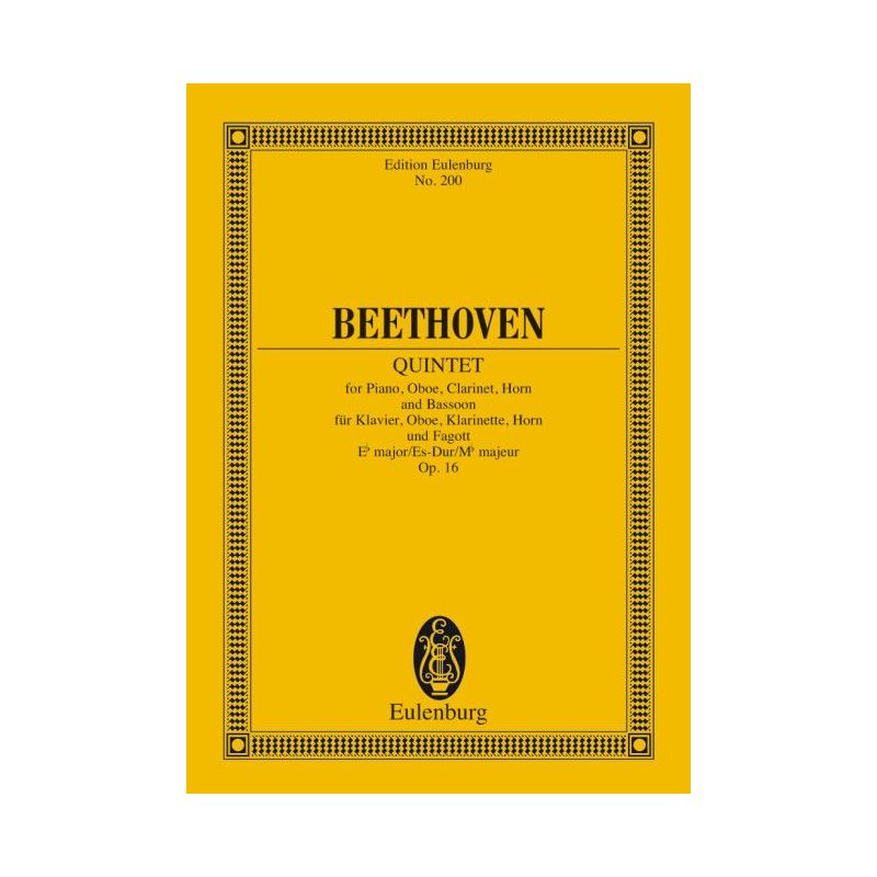 Beethoven, Ludwig van - Quintet Eb major op. 16
