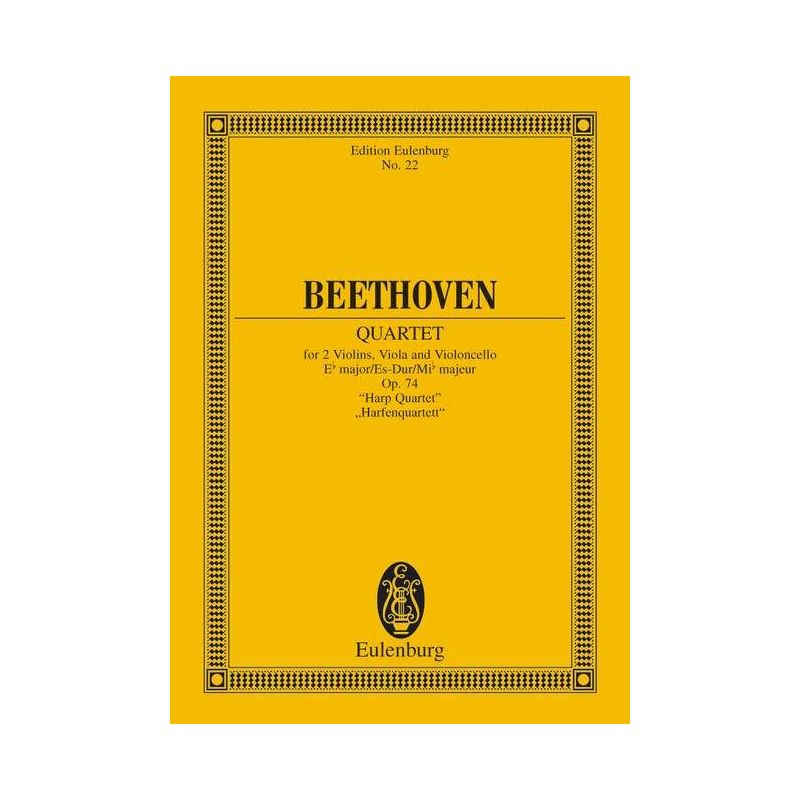 Beethoven, Ludwig van - String Quartet Eb major op. 74