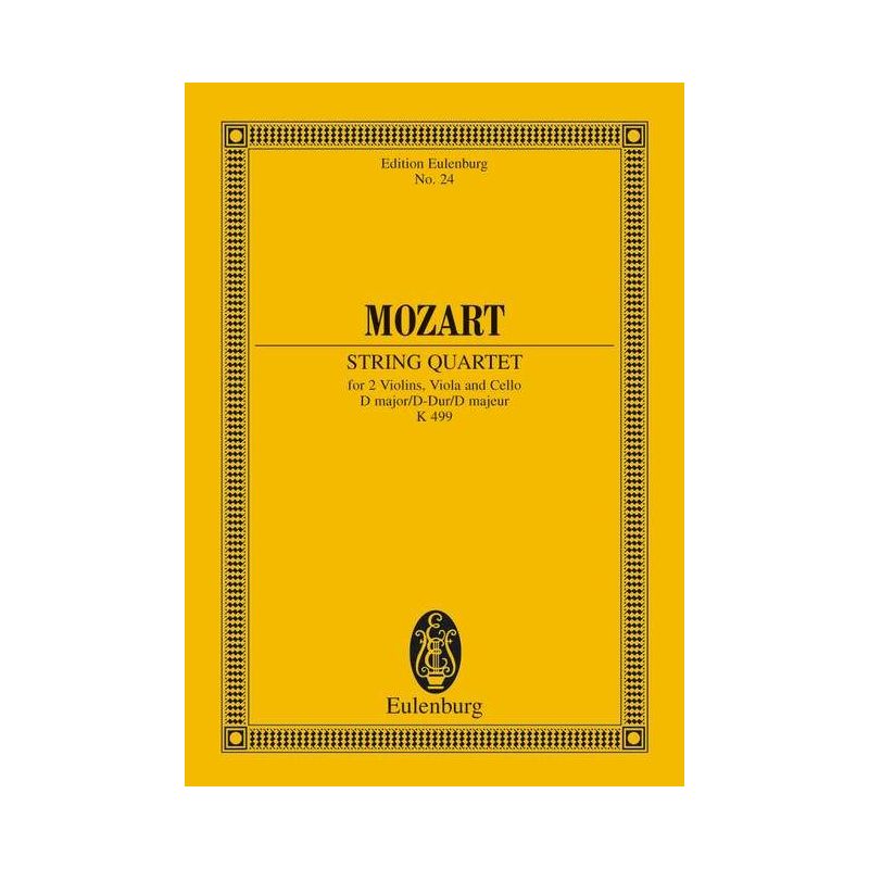 Mozart, Wolfgang Amadeus - Strinq Quartet D major KV 499