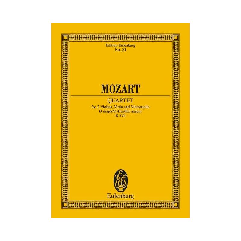 Mozart, Wolfgang Amadeus - String Quartet D major KV 575