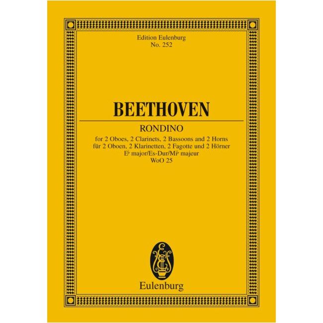 Beethoven, Ludwig van - Rondino Eb major op. posth. WoO 25