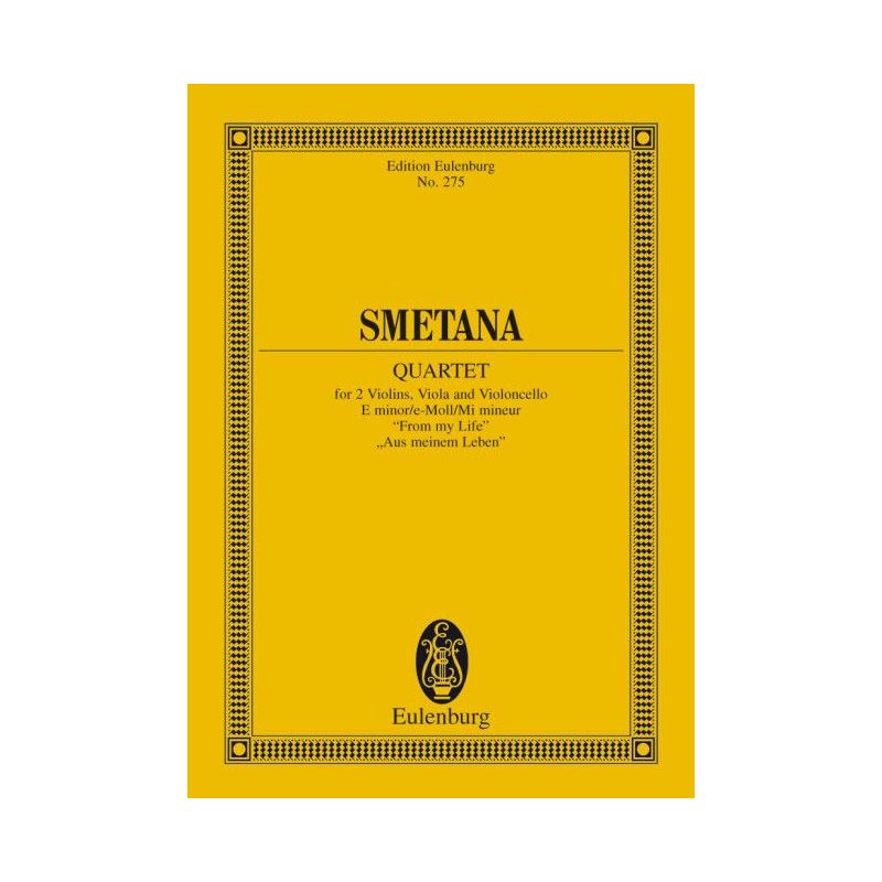 Smetana, Friedrich - String Quartet E minor