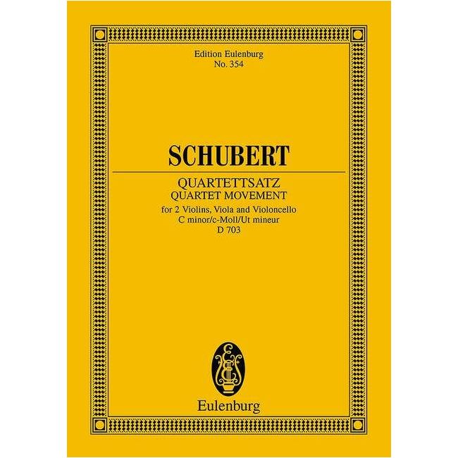 Schubert, Franz - String Quartet Movement C minor op. posth. D 703