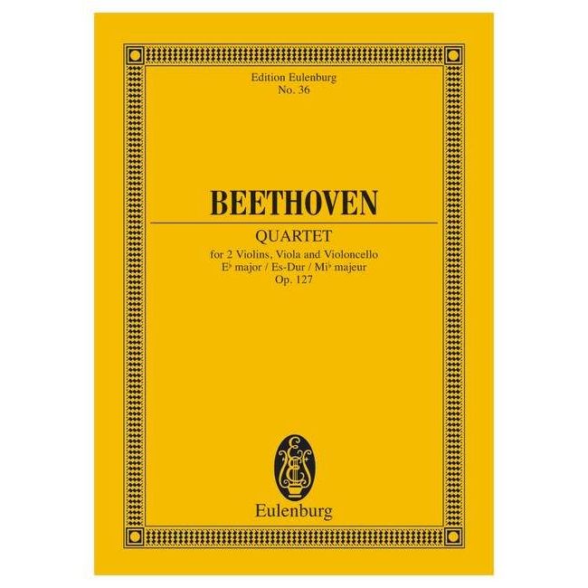 Beethoven, Ludwig van - Strinq Quartet Eb major op. 127