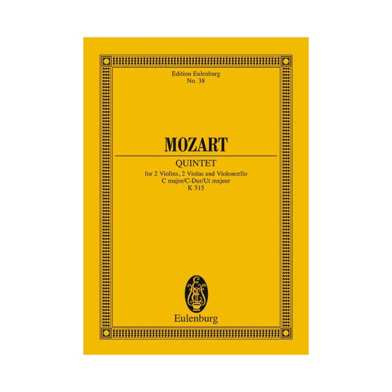 Mozart, Wolfgang Amadeus - String Quintet C major KV 515