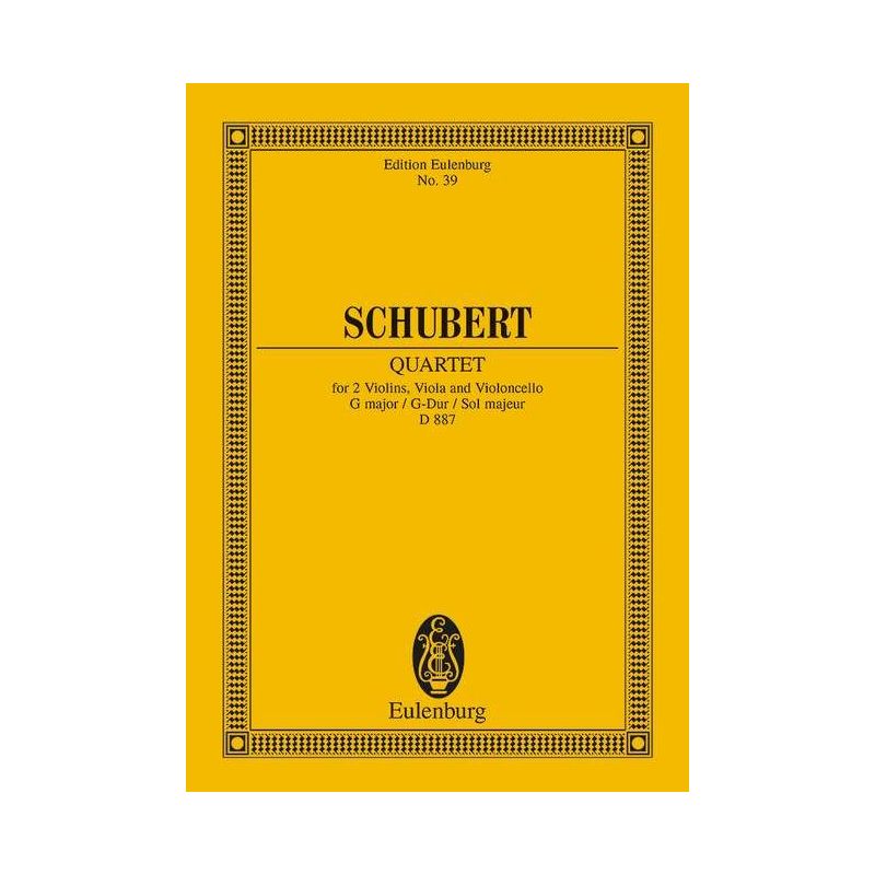 Schubert, Franz - String Quartet G major op. 161 D 887