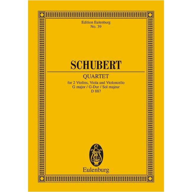 Schubert, Franz - String Quartet G major op. 161 D 887