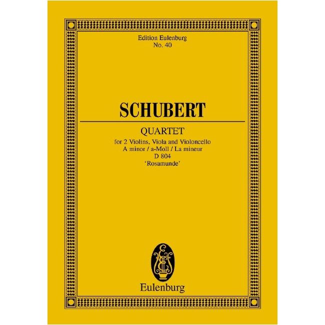 Schubert, Franz - Quartet A minor op. 29 D 804