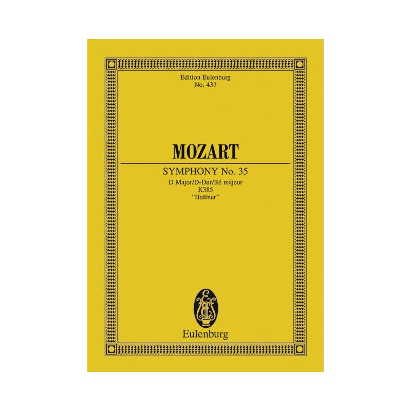Mozart, Wolfgang Amadeus - Symphony No. 35 D major KV 385
