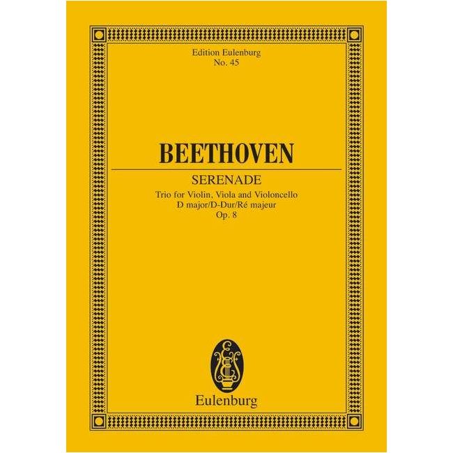 Beethoven, Ludwig van - String Trio D major op. 8
