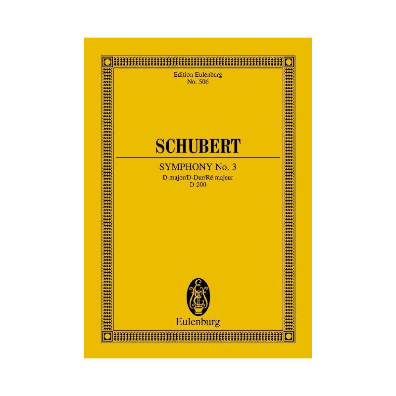 Schubert, Franz - Symphony No. 3 D major D 200