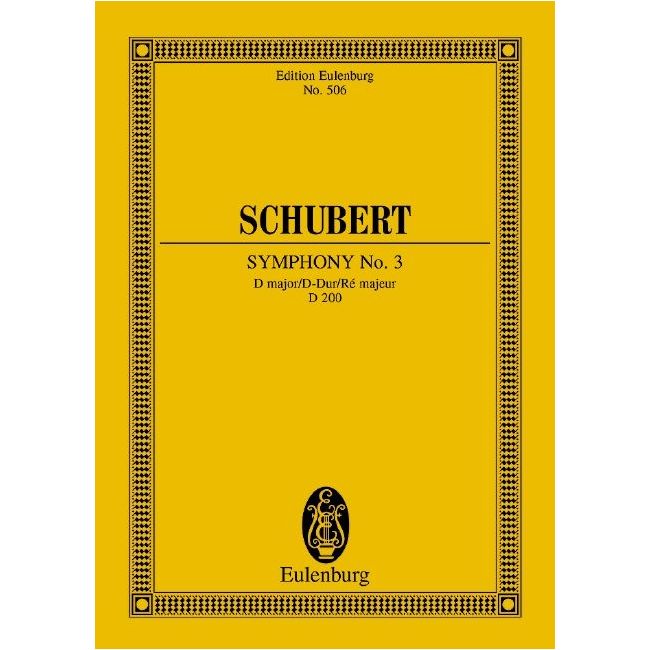 Schubert, Franz - Symphony No. 3 D major D 200