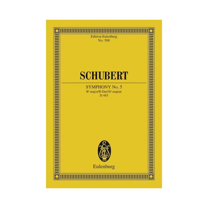 Schubert, Franz - Symphony No. 5 Bb major D 485
