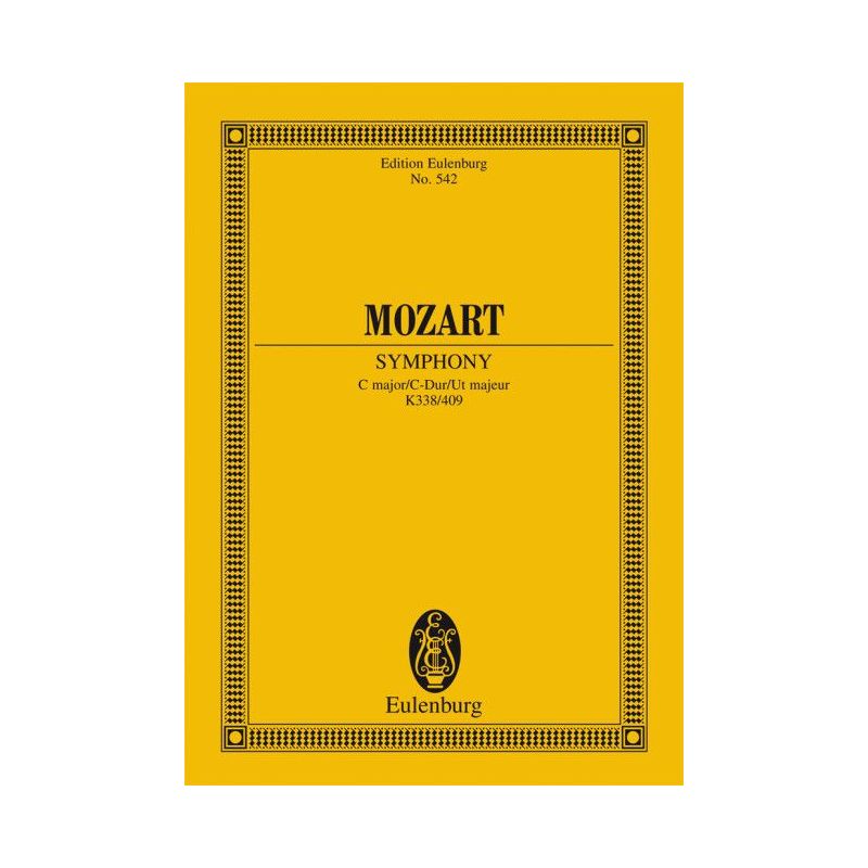Mozart, Wolfgang Amadeus - Symphony No. 34 C major KV 338